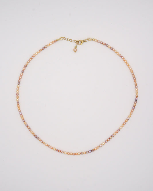 AMARA - colorful freshwater pearl necklace