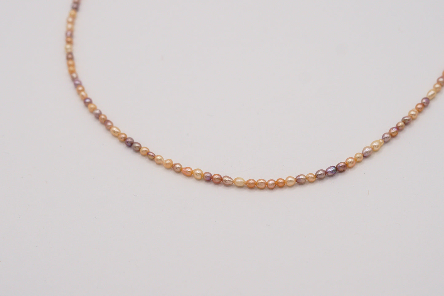 AMARA - colorful freshwater pearl necklace